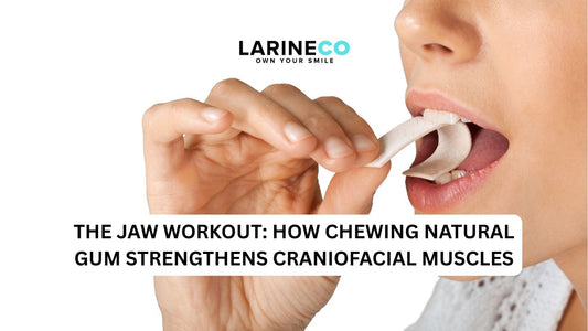 The Jaw Workout: How Chewing Resilient Natural Gum Strengthens Craniofacial Muscles