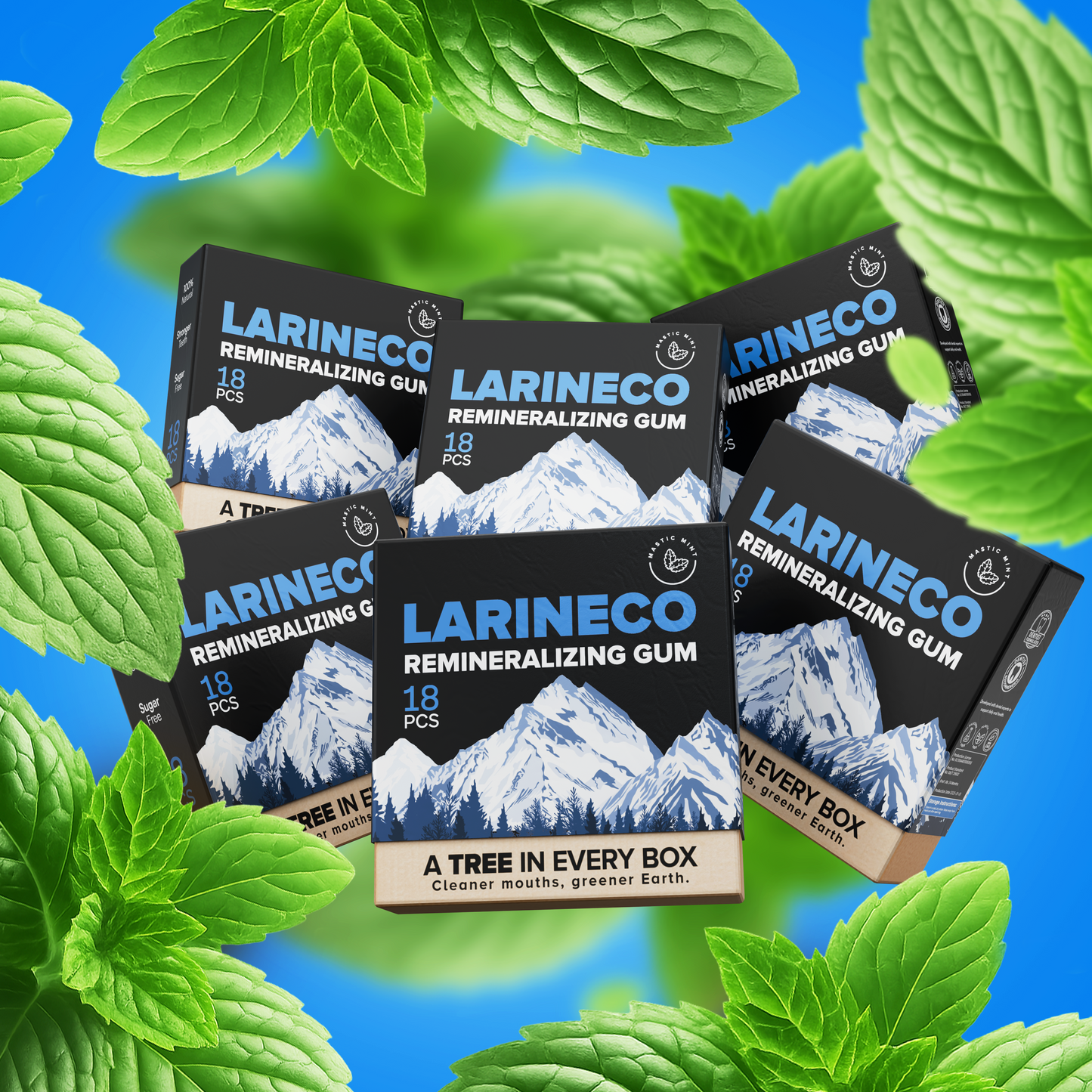 Larineco™️ - Mint Remineralizing Gum
