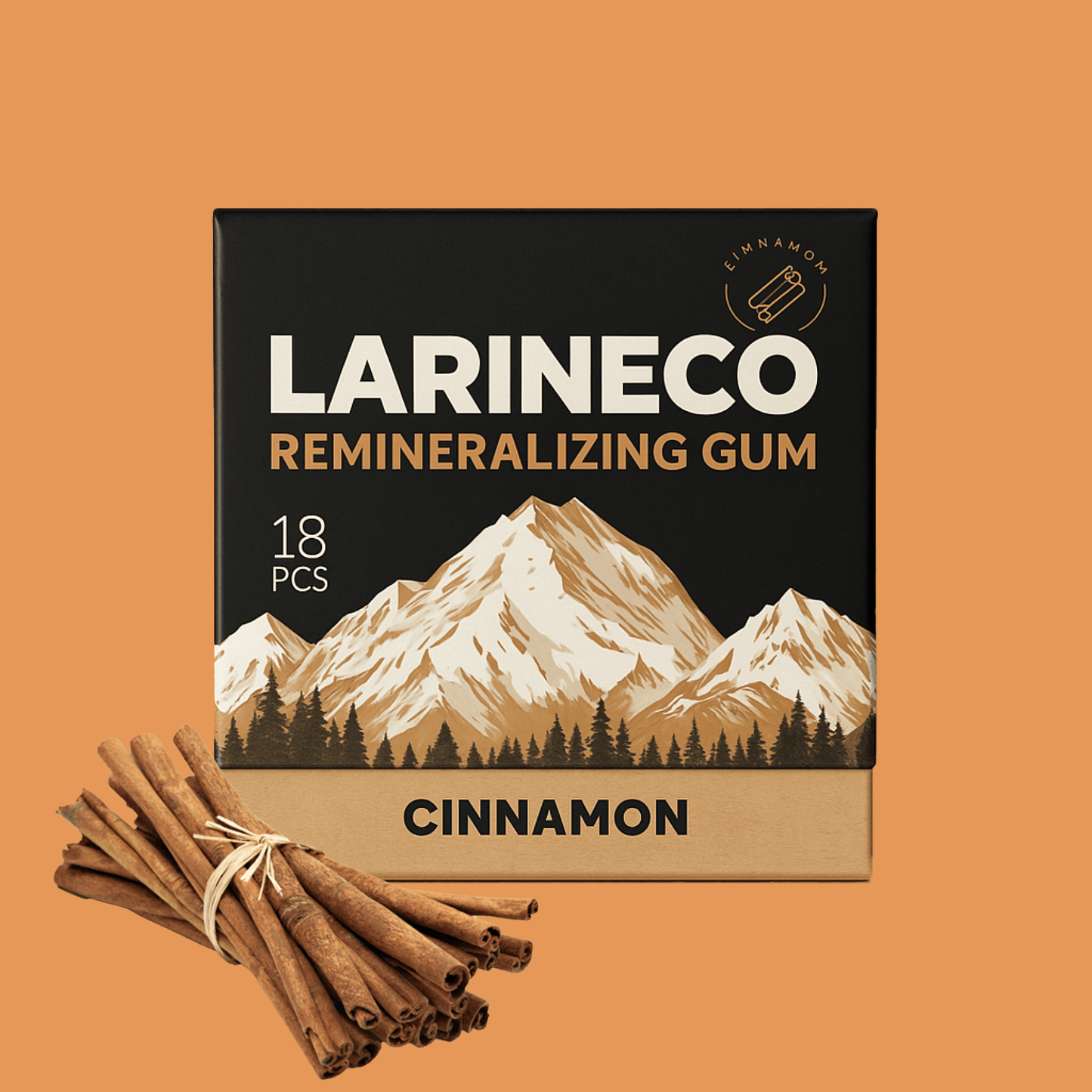 Cinnamon remineralizing gum ingredient