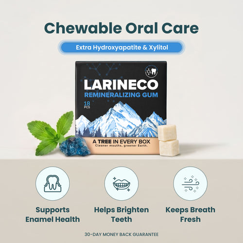 Larineco™️ - Remineralizing Gum (Extra Hydroxyapatite & Xylitol)