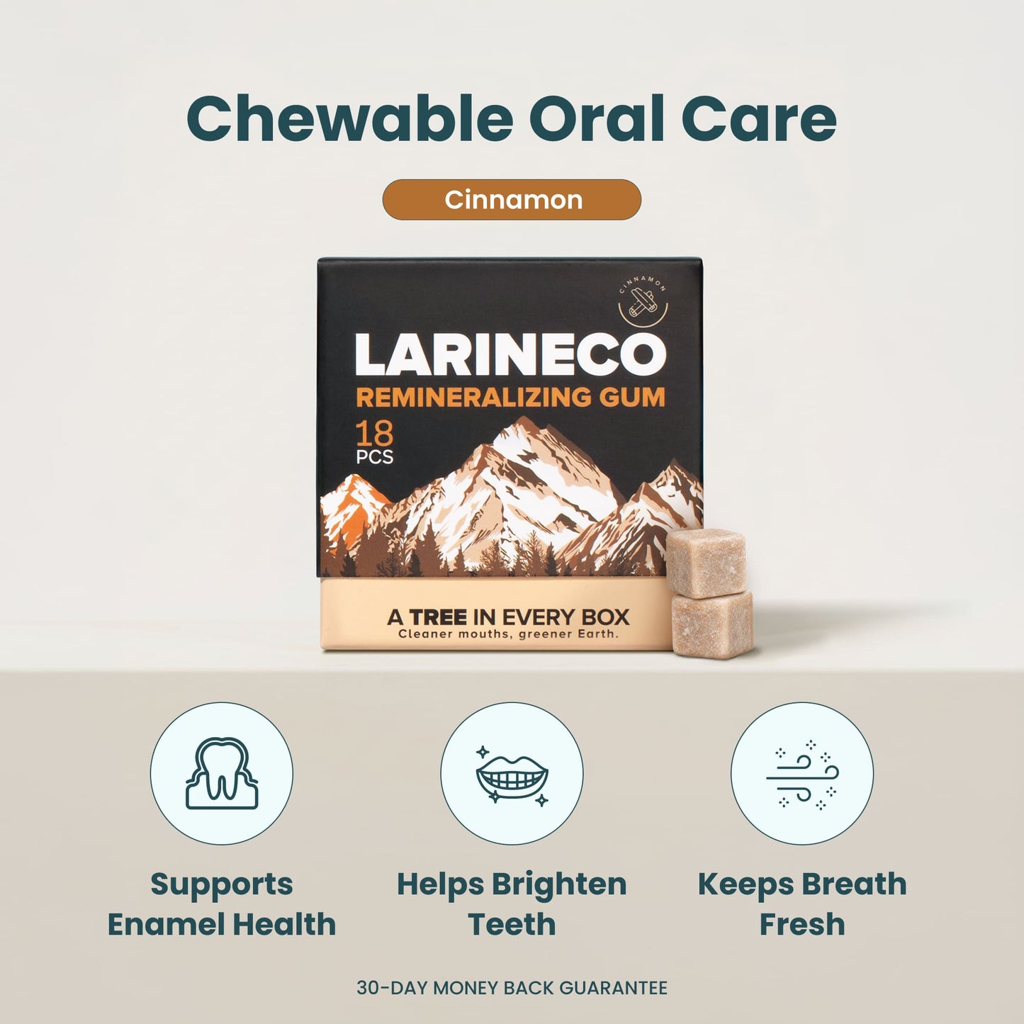Cinnamon Remineralizing Gum