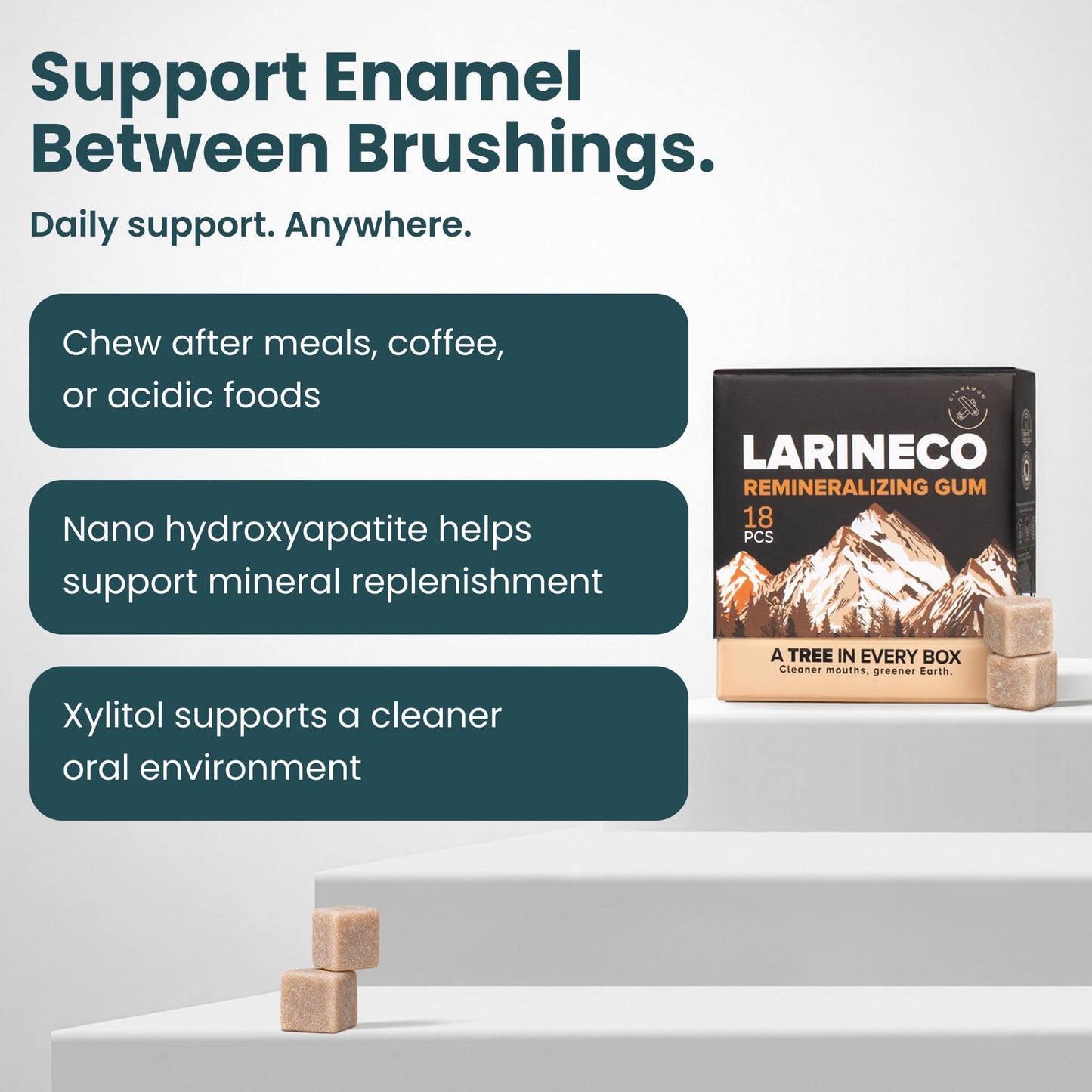Cinnamon Remineralizing Gum