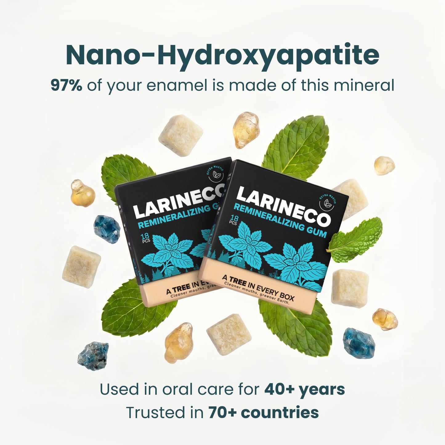 Larineco™️ - Extra Mastic Remineralizing Gum