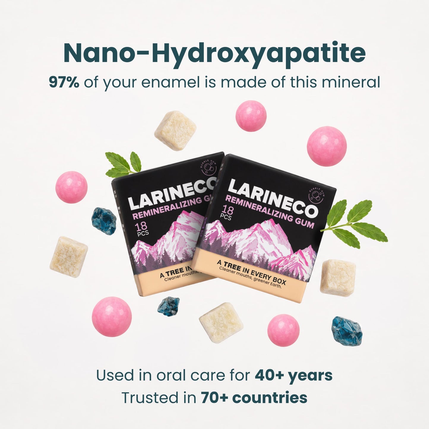 Remineralizing Gum - Bubble Gum