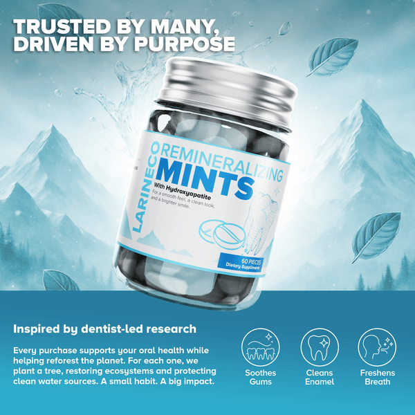 Larineco Remineralizing Mints for Fresh Breath