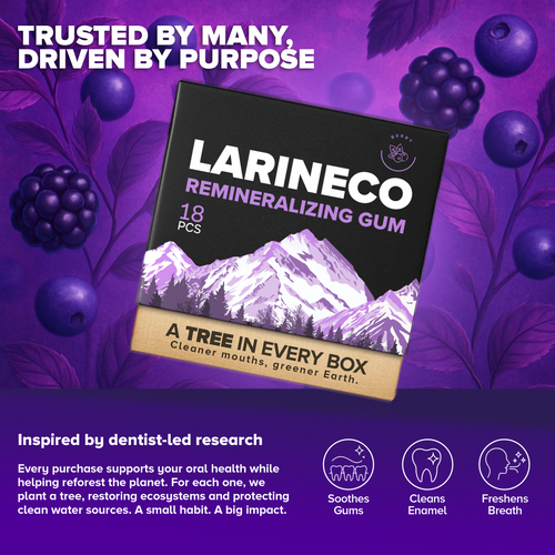 Larineco™️ - Berry Remineralizing Gum