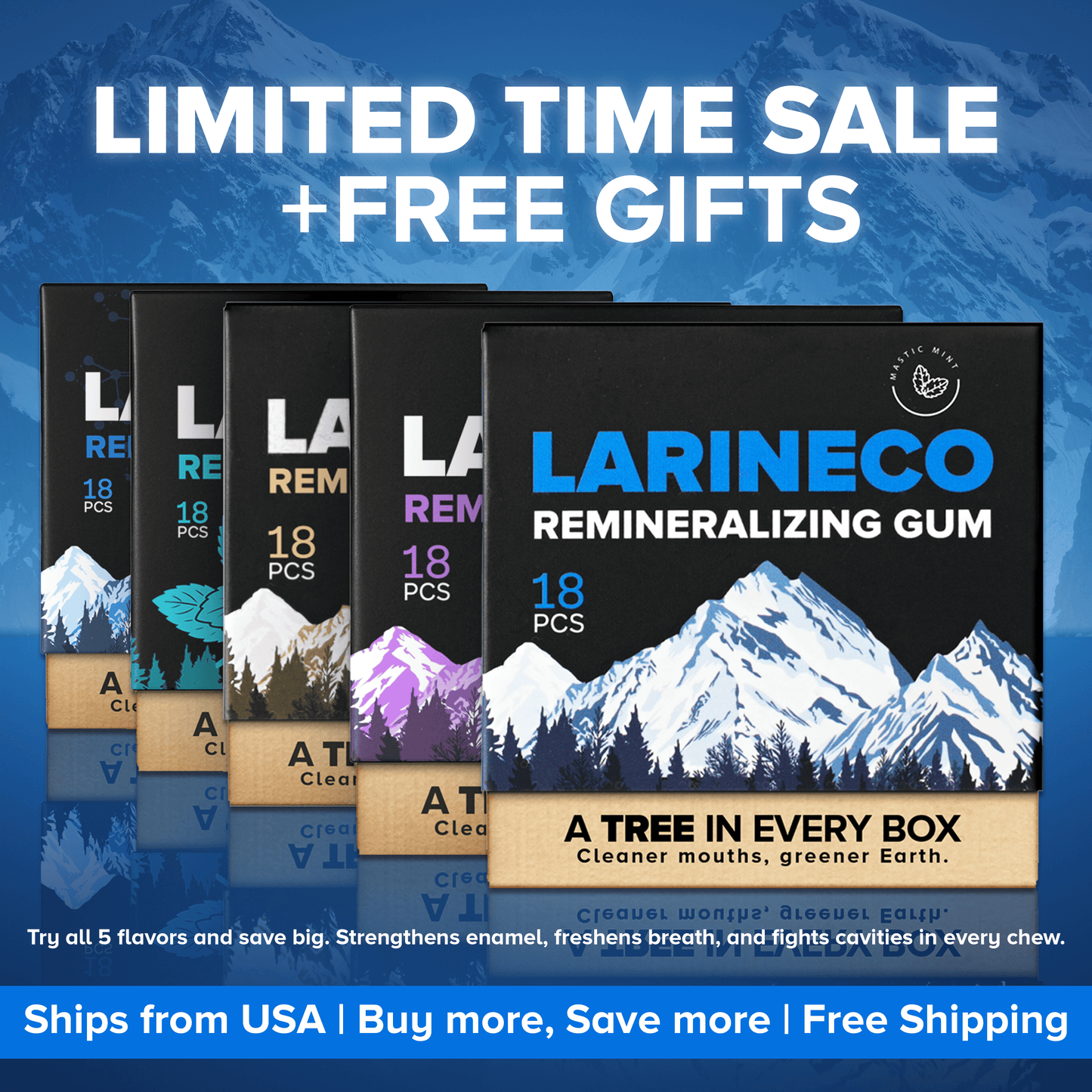 Larineco™️ - Remineralizing Gum