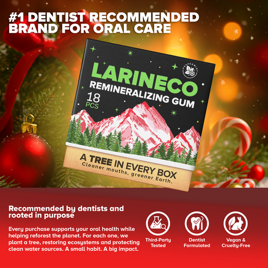 Larineco™️ - Candy Cane Peppermint Remineralizing Gum