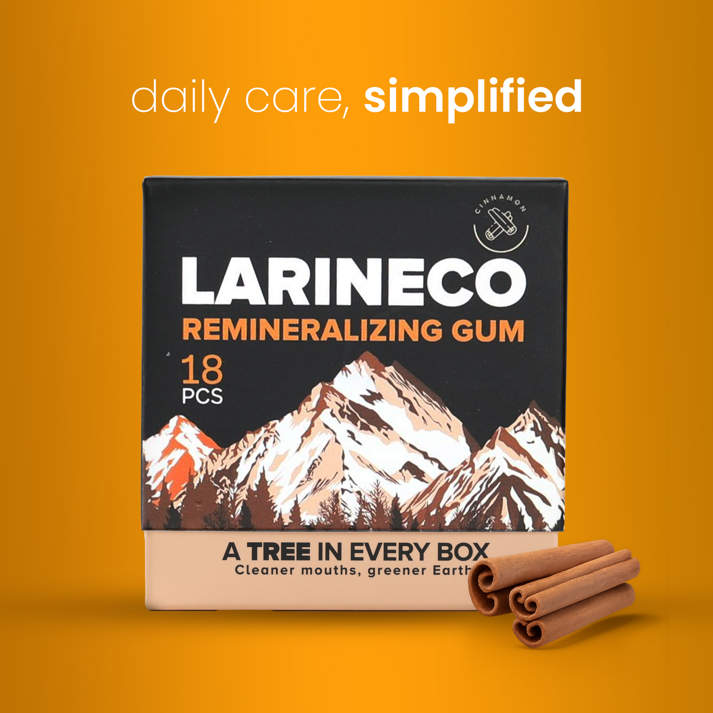 Cinnamon Remineralizing Gum