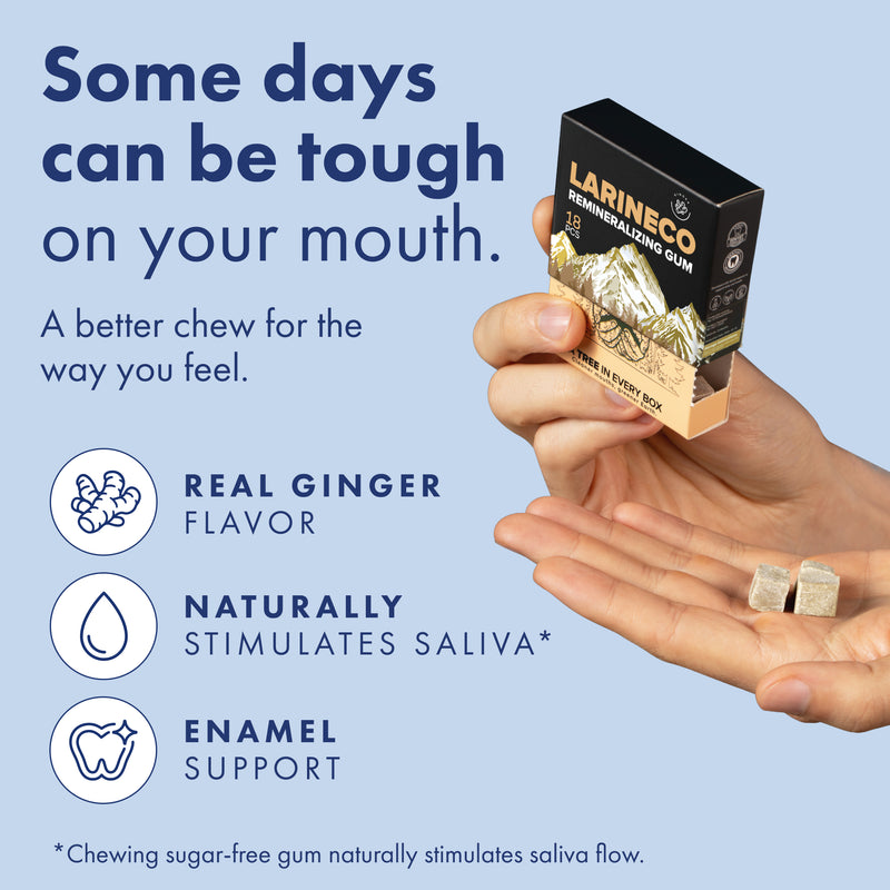 Larineco™️ - Ginger Remineralizing Gum