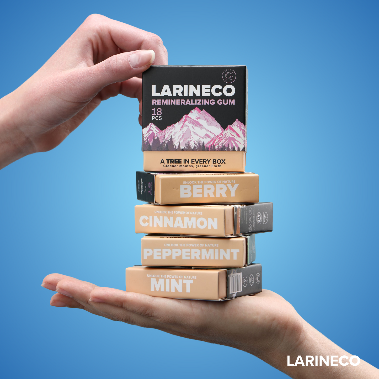 Larineco™️ - Remineralizing Gum (Extra Hydroxyapatite & Xylitol)