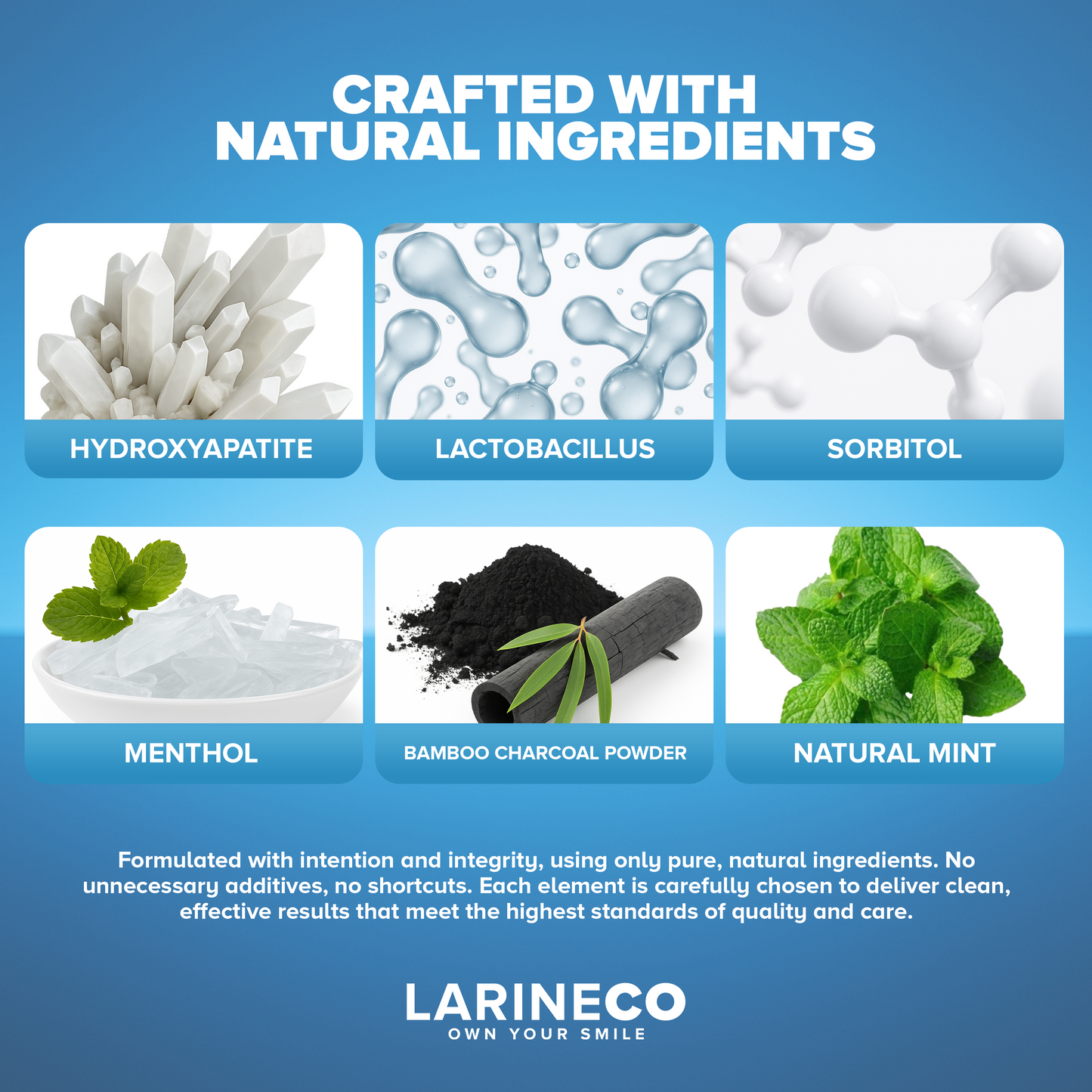 Larineco™️ - Remineralizing Toothpaste (No Fluoride or SLS ingredients)