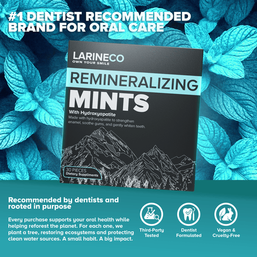 Larineco Remineralizing Mints - Dentist Recommended Oral Care