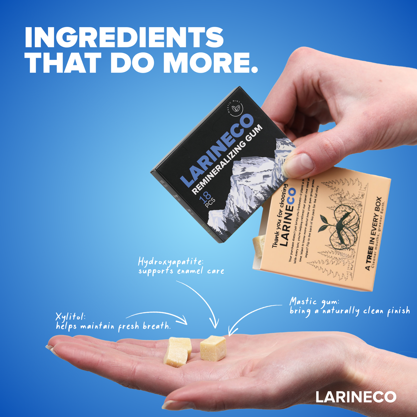 Larineco™️ - Remineralizing Gum