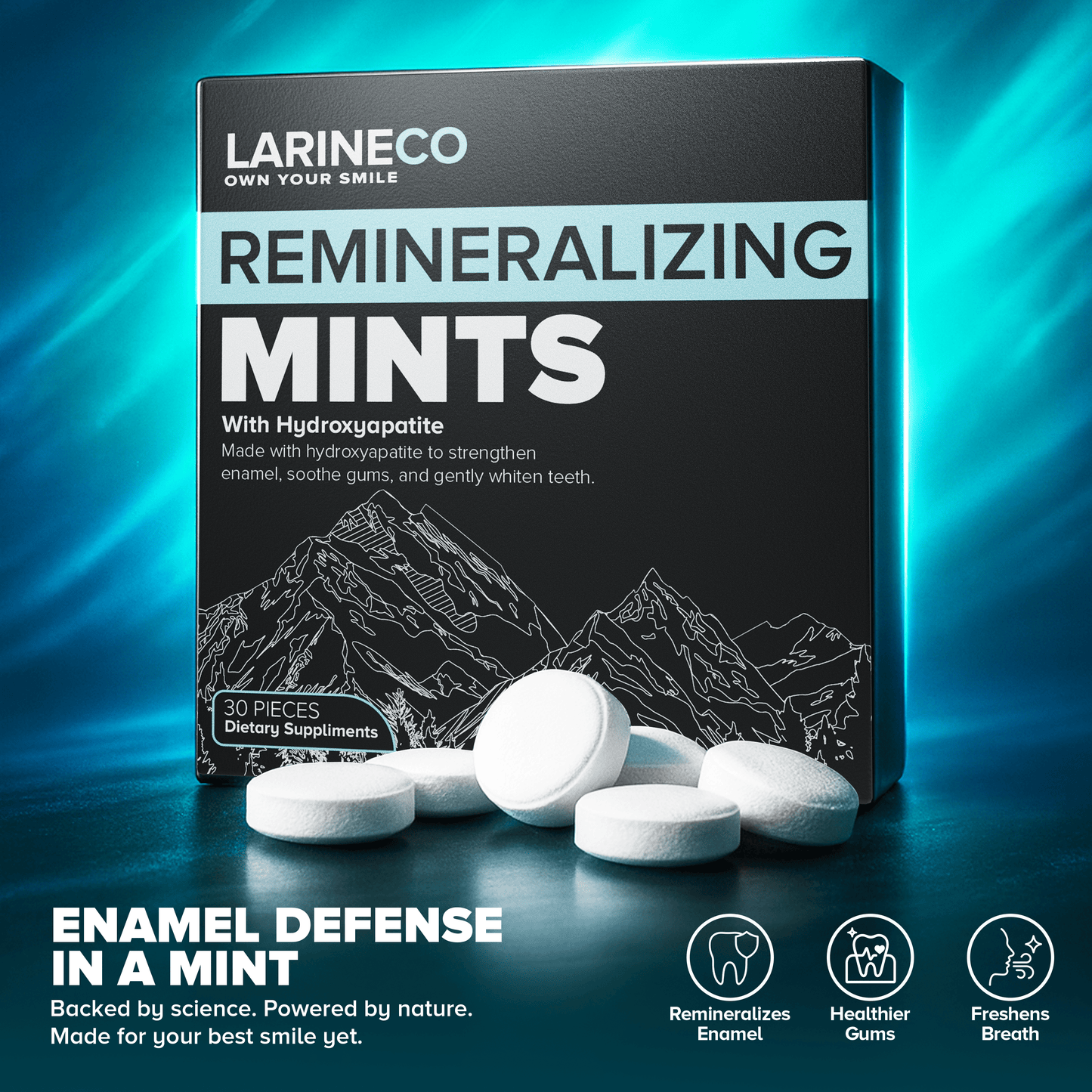 Remineralizing Mints for Enamel Defense