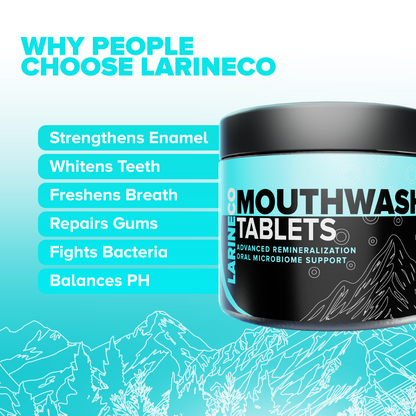 Larineco™️ - Remineralizing Mouthwash Tablets