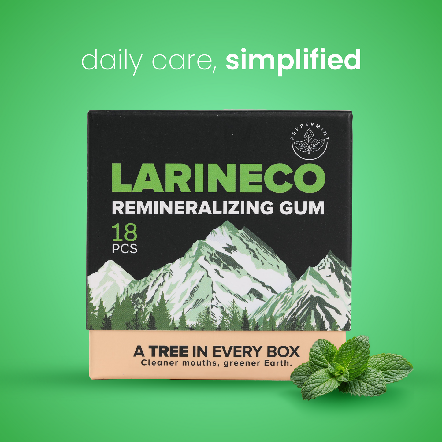 Larineco™️ - Peppermint Remineralizing Gum