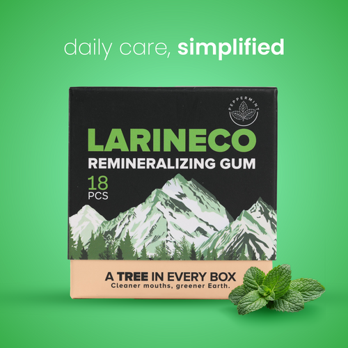 Larineco™️ - Peppermint Remineralizing Gum