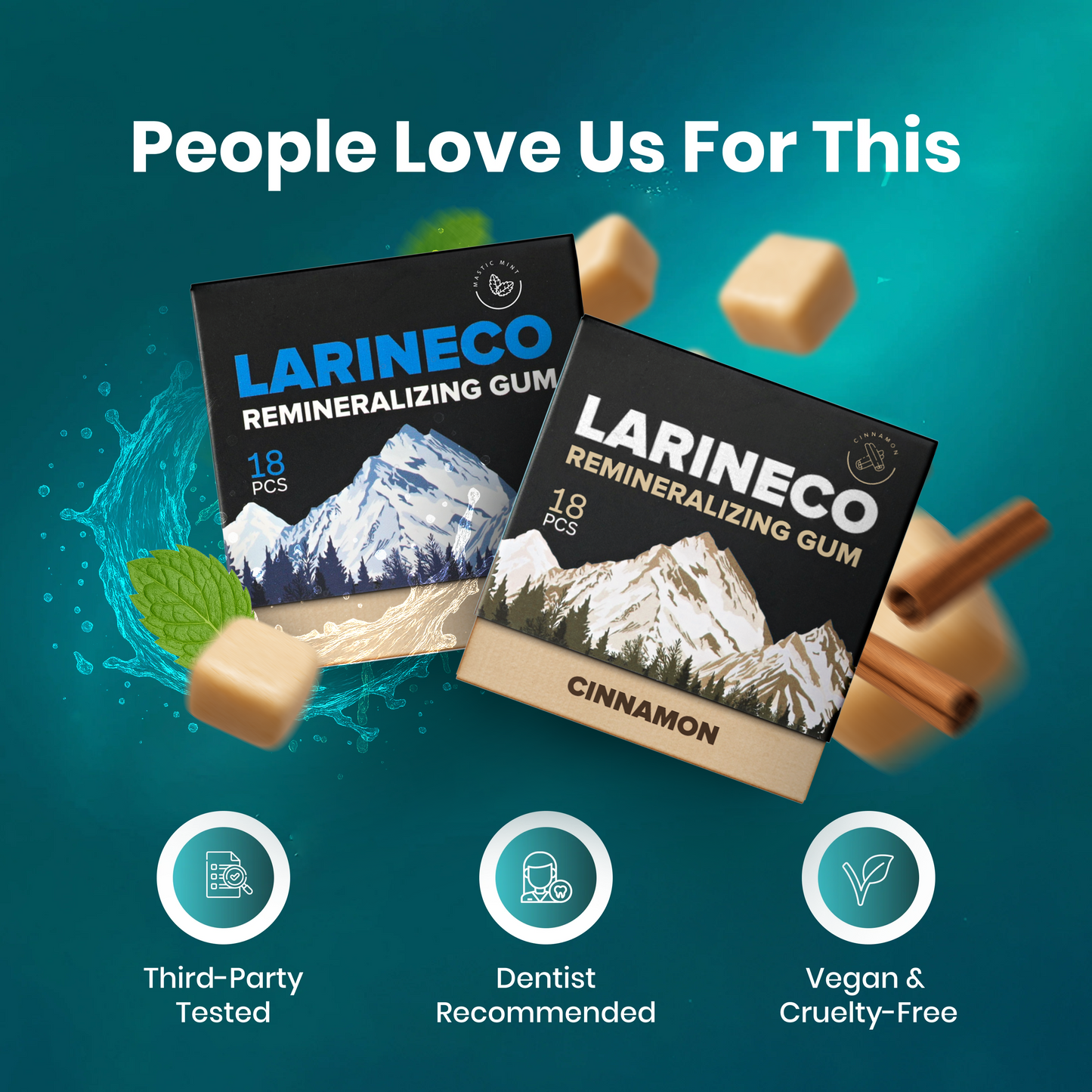 Larineco™️ - Remineralizing Gum
