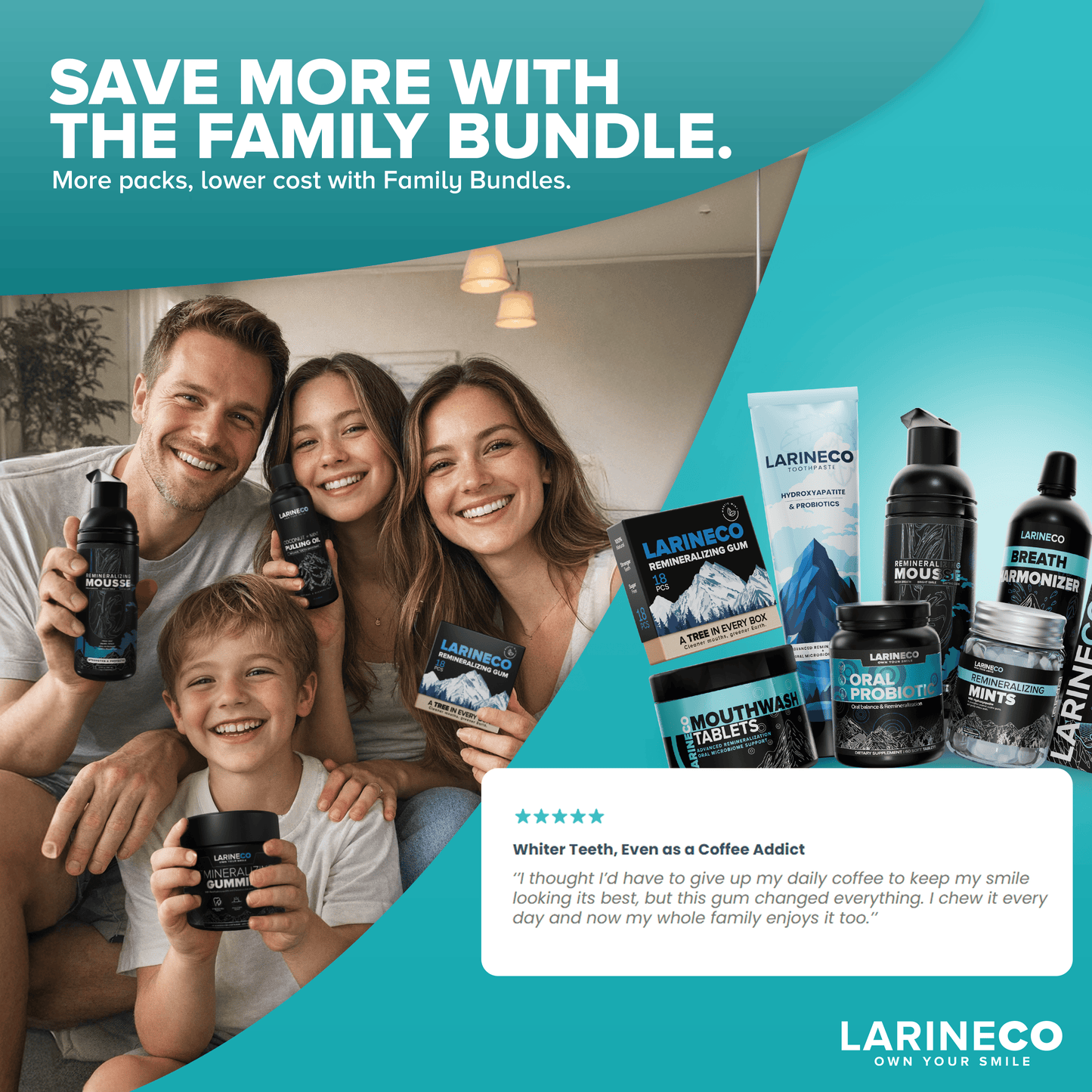 Larineco™️ - Remineralizing Gum