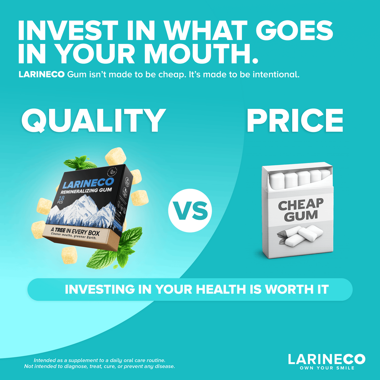 Larineco™️ - Remineralizing Gum