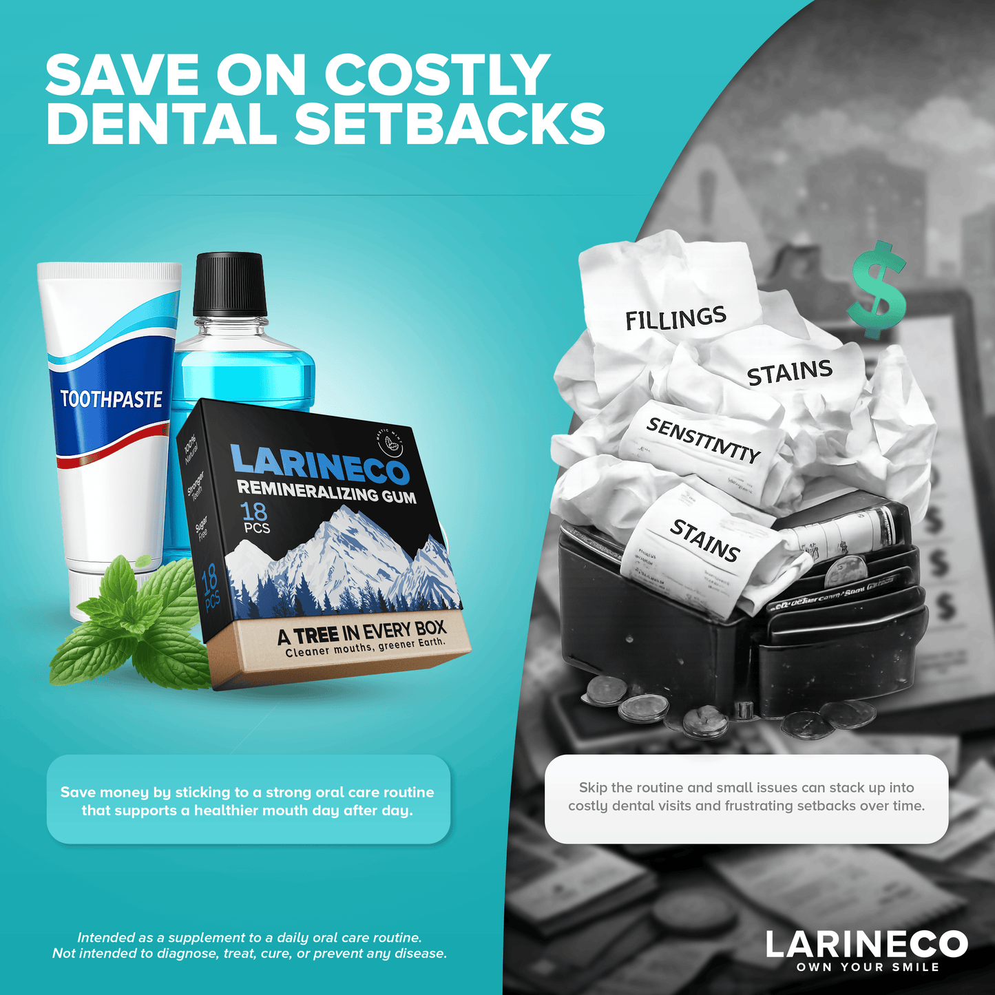 Larineco™️ - Remineralizing Gum