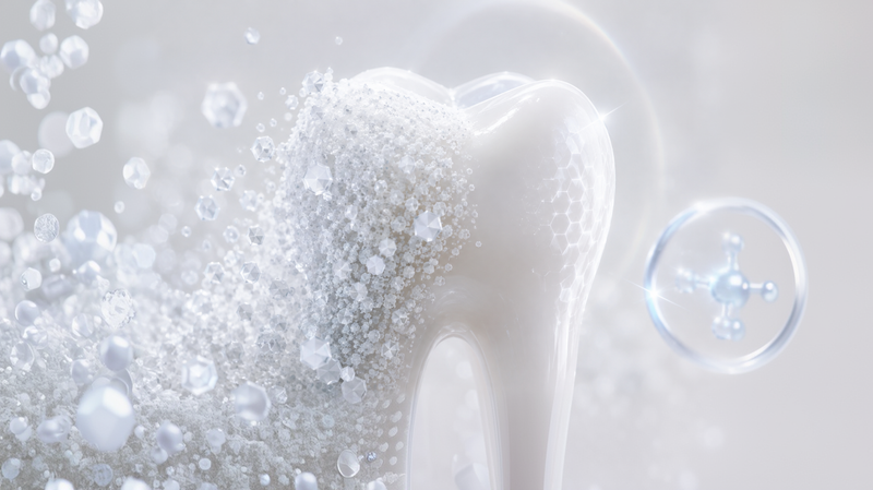 Remineralizes, Not Just Cleans